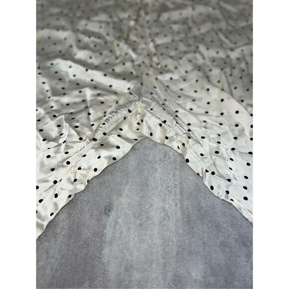 Women’s Silk Pajama Pjs Set Tank & Capris Ivory/Cream 3X - Picture 11 of 13